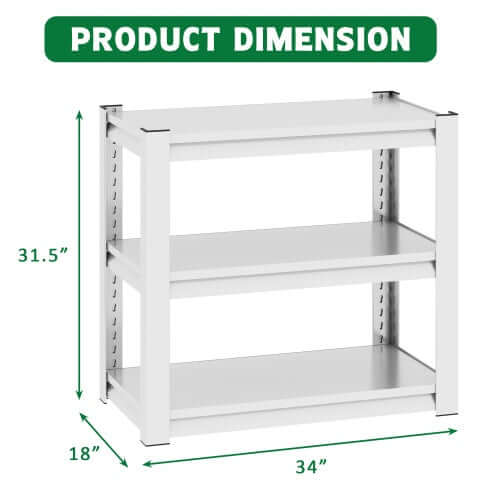 20-30 Gallon Fish Tank Stand - Metal Aquarium Stand, 34 W X 18 D X 31H Adjustable Heavy Duty Reptile Tank Stand, Adjustable 3-Tier Fish Tank Rack Shelf For Home Office, Tank Not Included